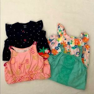🧡 FOUR Romper Bundle (18 months)